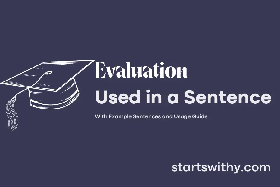 sentence with Evaluation