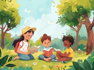 make sentence of forest for class 1