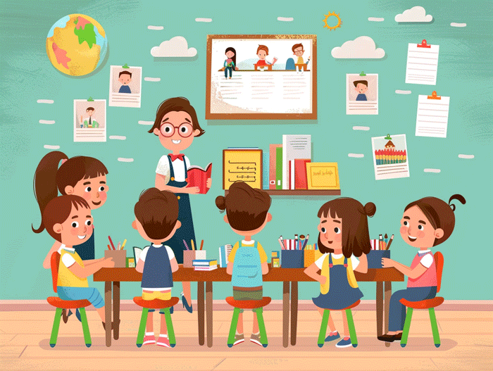 Examples Of Here Used In a Sentence For Kids