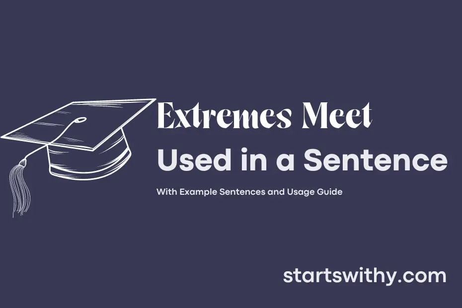 sentence with Extremes Meet