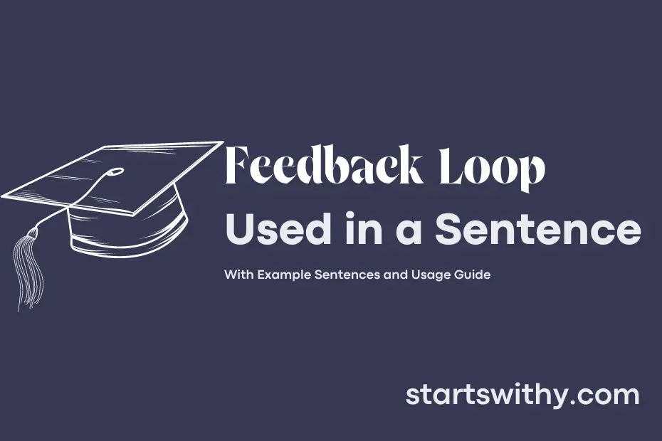sentence with Feedback Loop