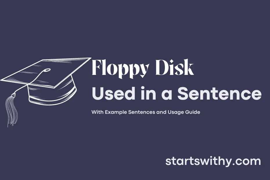sentence with Floppy Disk