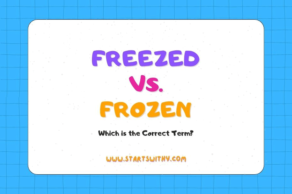 Freezed vs. Frozen