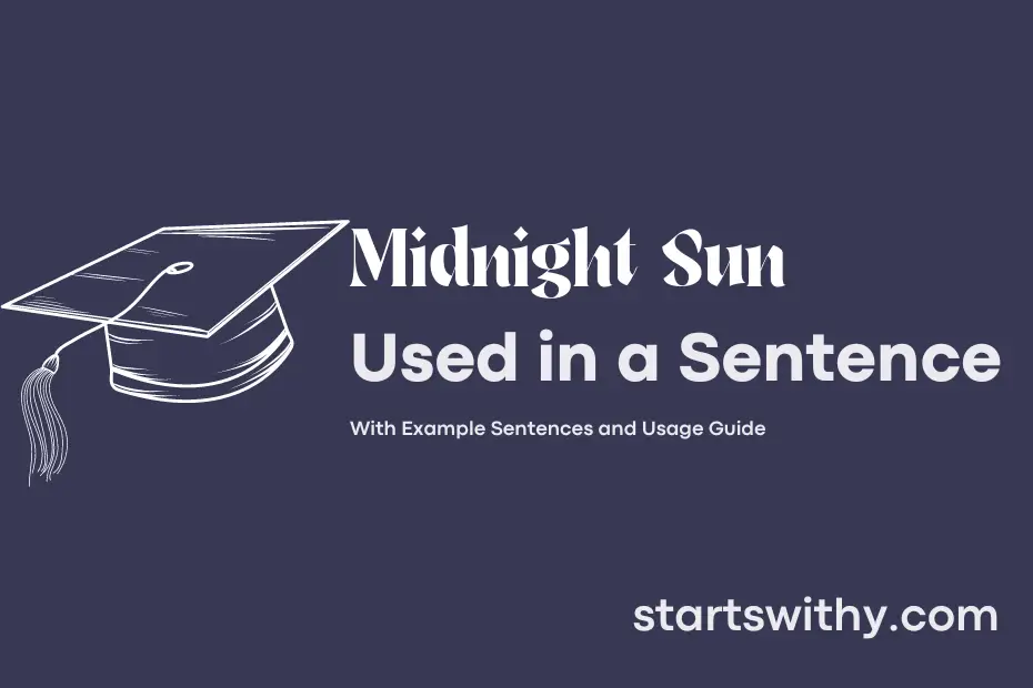Sentence with Midnight Sun