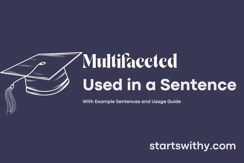 Sentence with Multifaceted