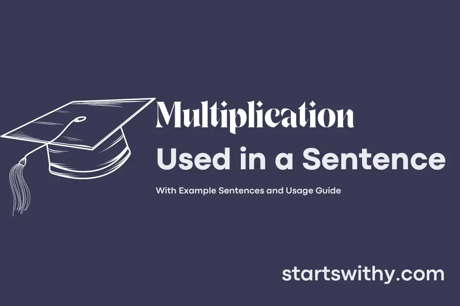 Sentence with Multiplication