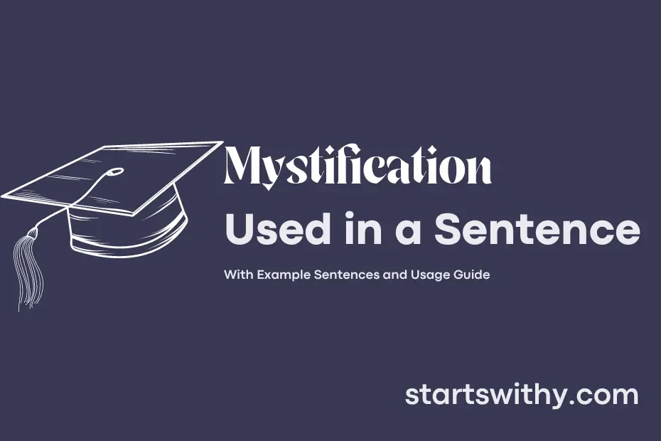 Sentence with Mystification