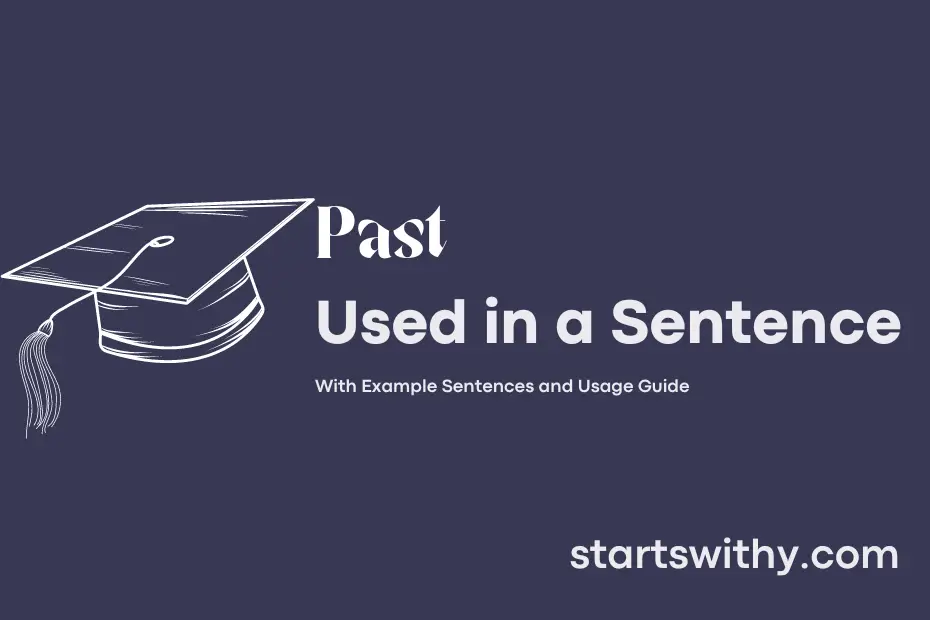 Sentence with Past