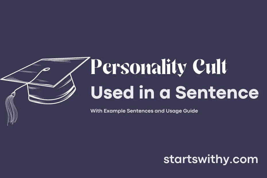 Sentence with Personality Cult