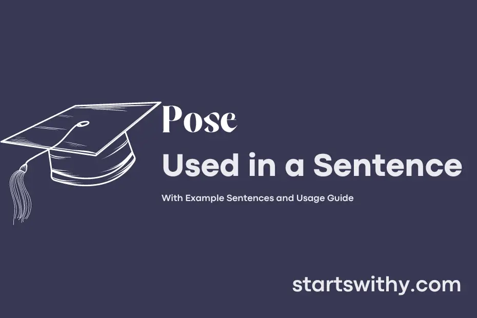 Sentence with Pose