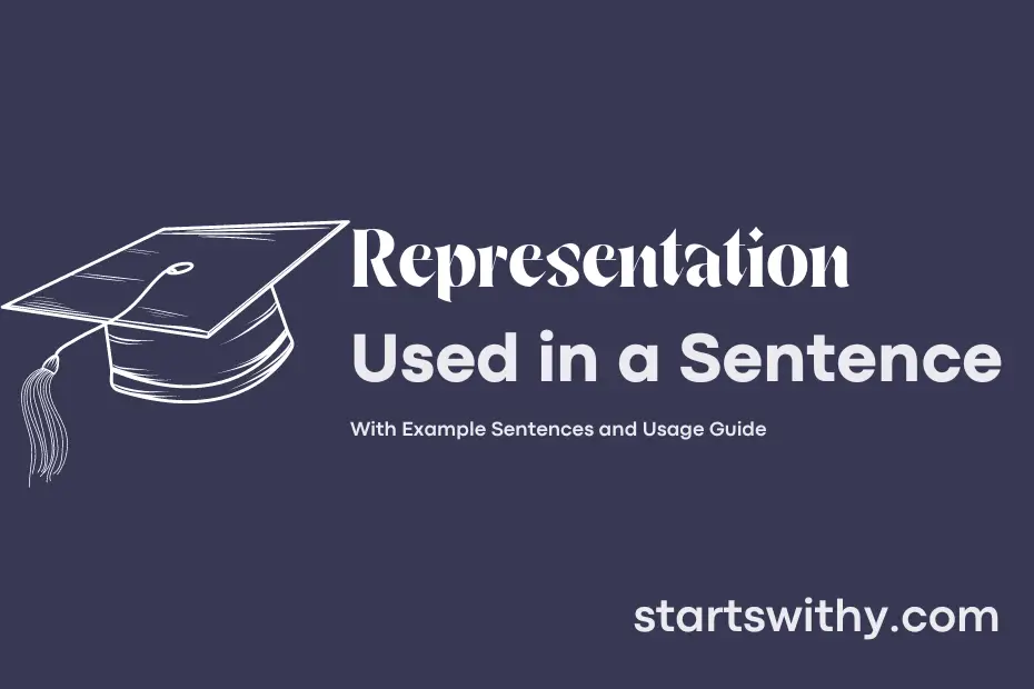 Sentence with Representation
