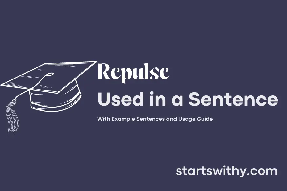 Sentence with Repulse