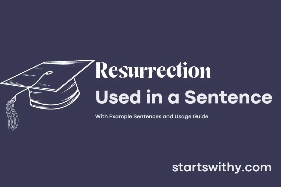 Sentence with Resurrection