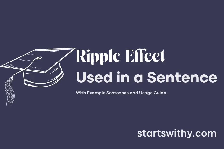 Sentence with Ripple Effect