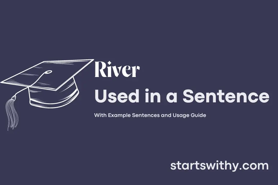 Sentence with River