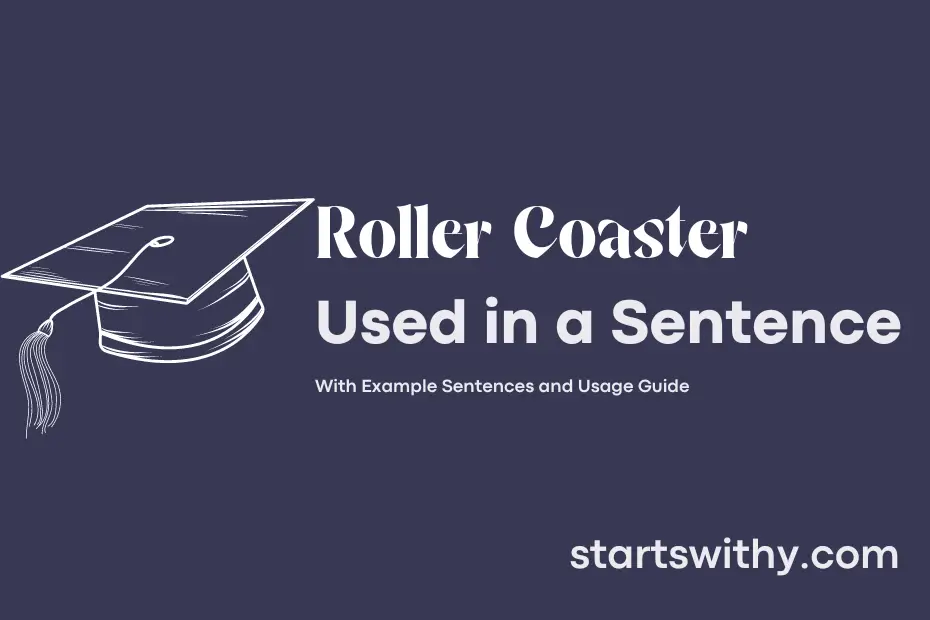 Sentence with Roller Coaster