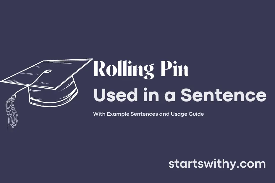 Sentence with Rolling Pin