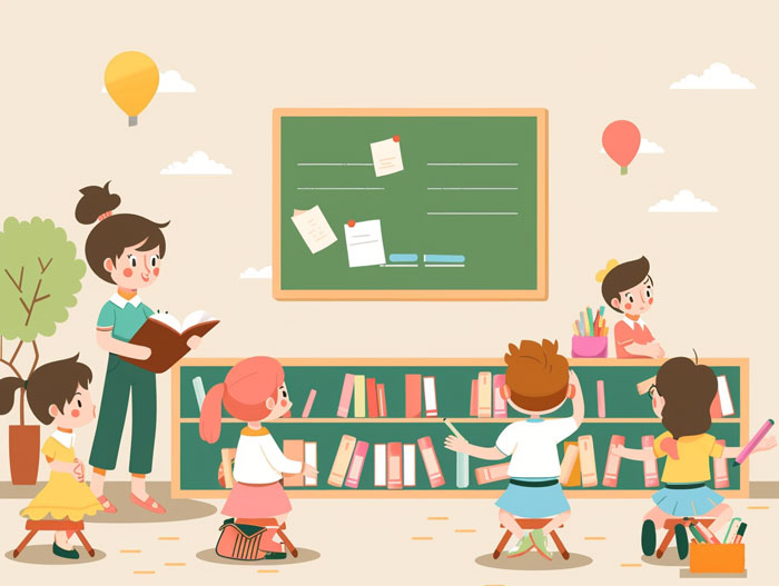 make sentence of little for class 1