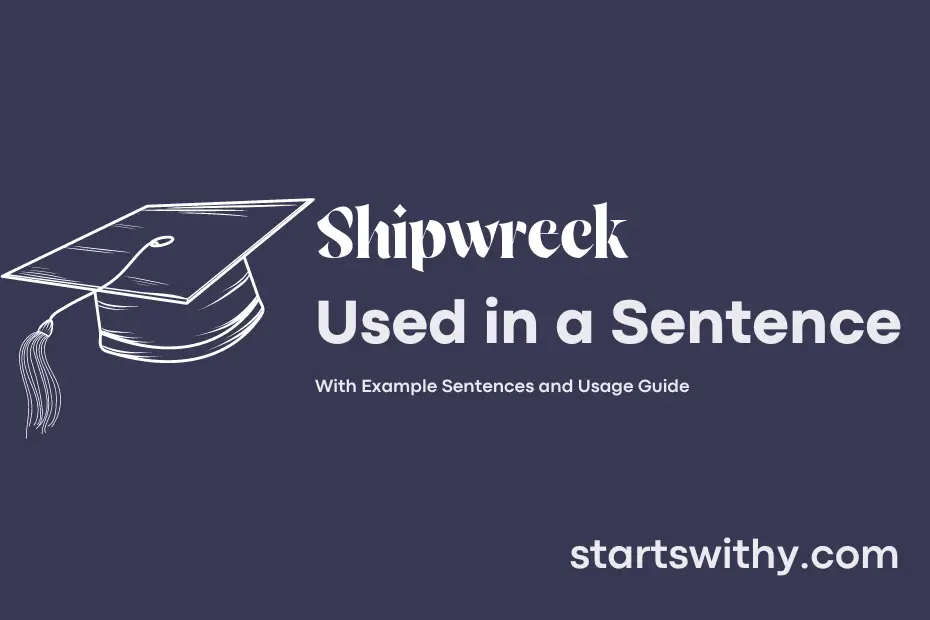 Sentence with Shipwreck