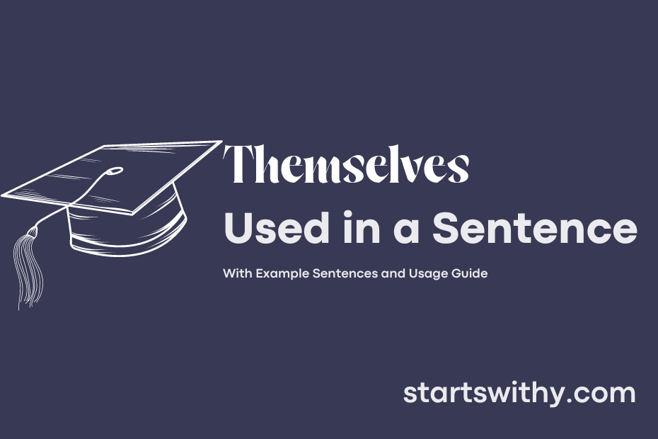 Sentence with Themselves