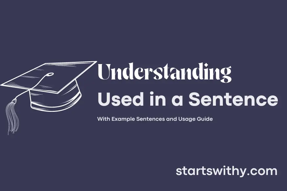 Sentence with Understanding
