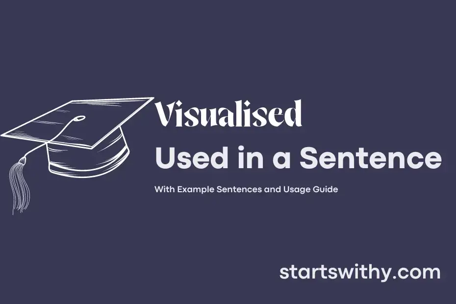 Sentence with Visualised