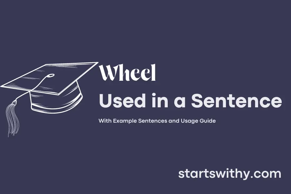 Sentence with Wheel