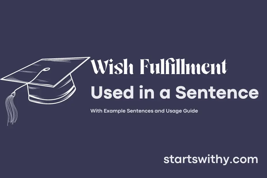 Sentence with Wish Fulfillment