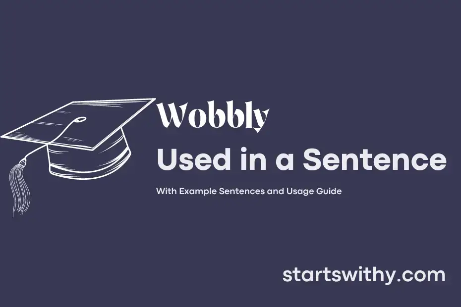 Sentence with Wobbly