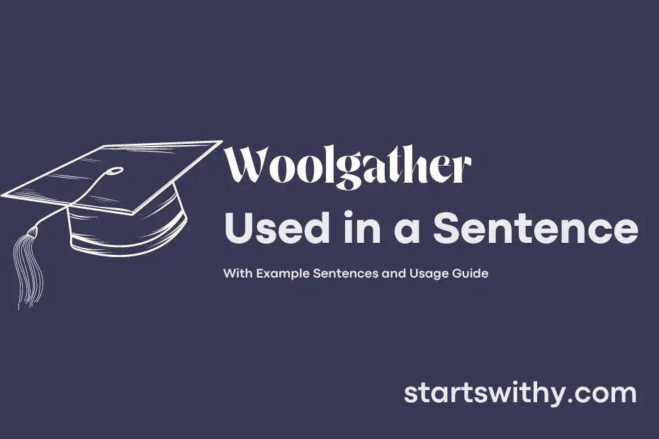 Sentence with Woolgather