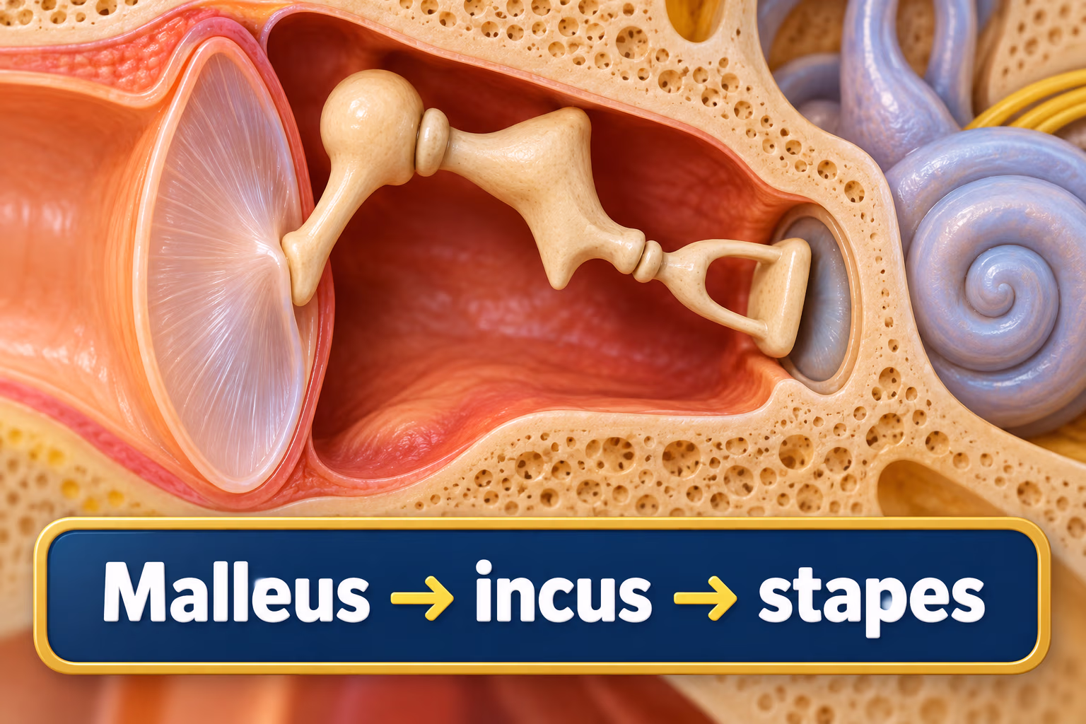 Mesentery supporting the intestines and carrying blood vessels