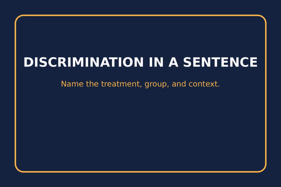 Name the treatment, group, and context.