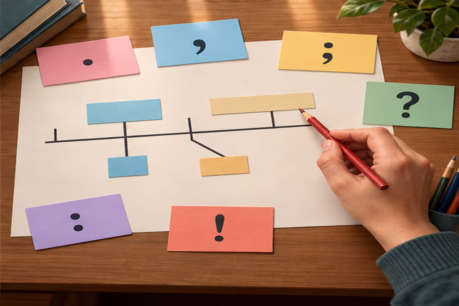 Sentence structure helps clarify hypothetical reasoning