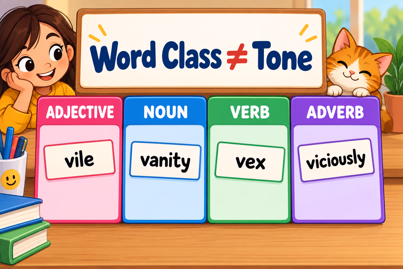 V Word Classes: Adjective, Noun, Verb, Adverb