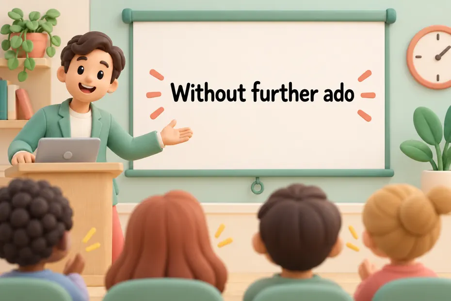 Without further ado