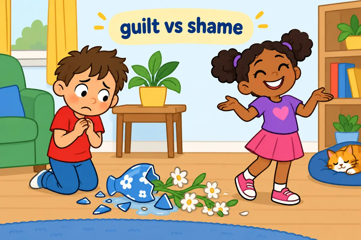 One unified cartoon scene illustrates Both words describe obvious wrongdoing, but flagrant condemns it and blatant notes the lack of shame.
