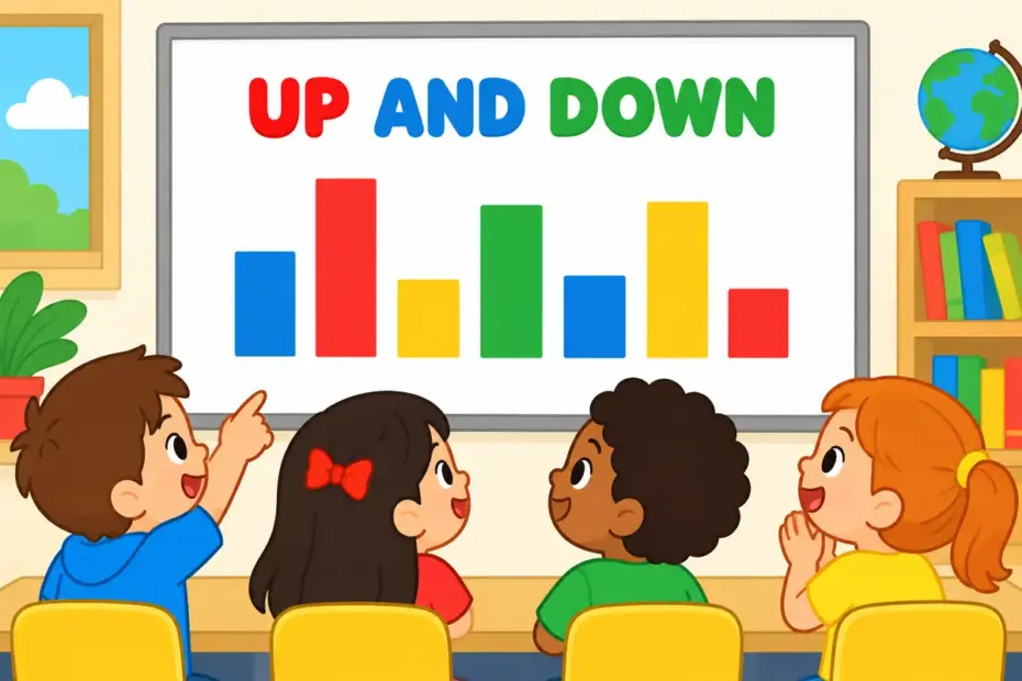 Repeated uneven rises and dips illustrate fluctuate in a sentence as movement without settling.