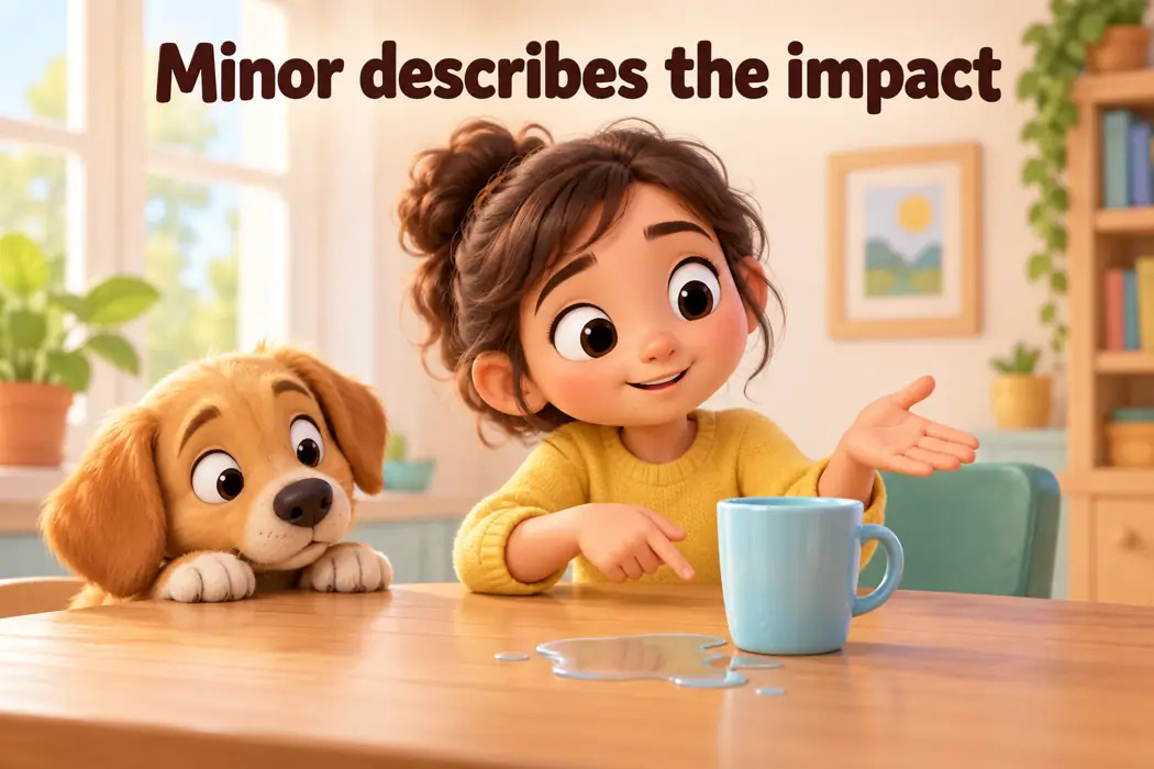 Minor describes the impact in a playful teaching illustration