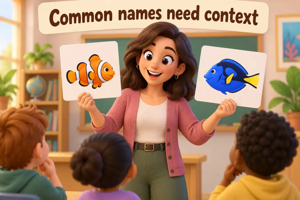 Common names need context