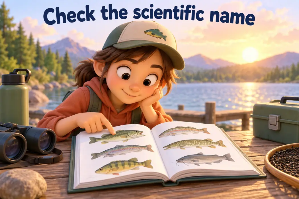 Check the scientific name