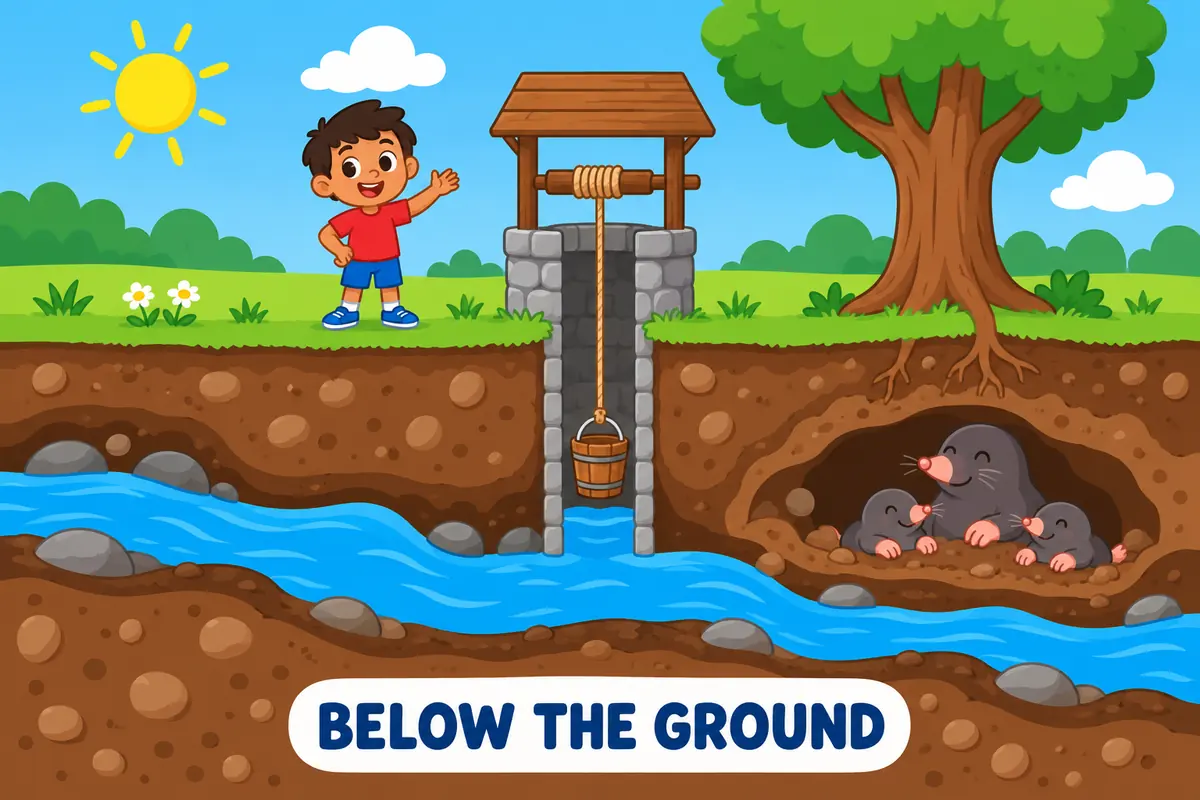 Subterranean in a Sentence: Meaning, Examples & Practice