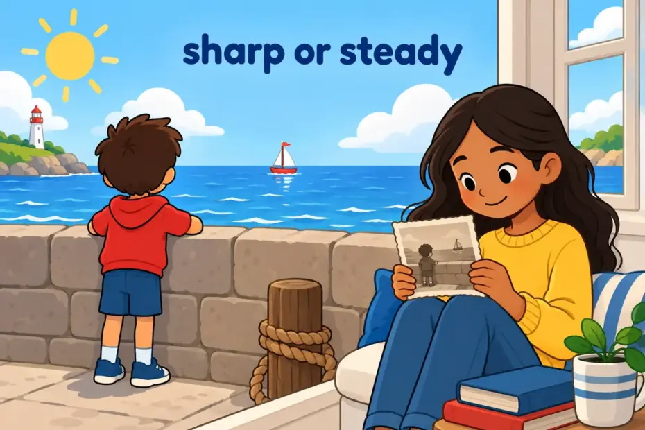 A cartoon scene shows both ideas together, illustrating yearning vs longing.